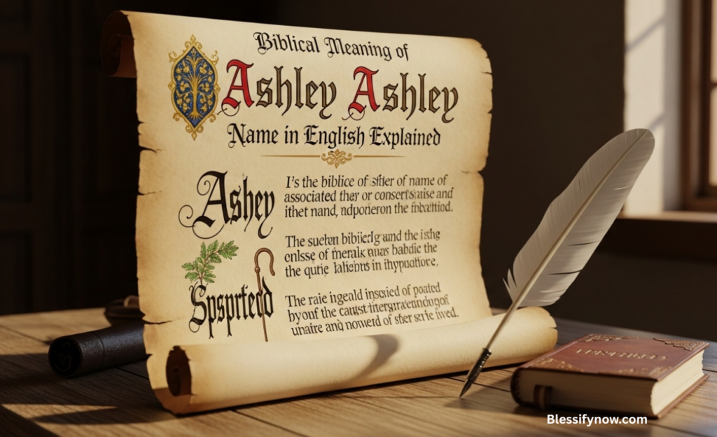 Biblical Meaning of Ashley Name in English Explained