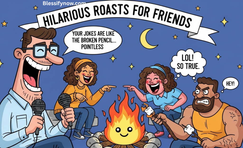Hilarious Roasts for Friends