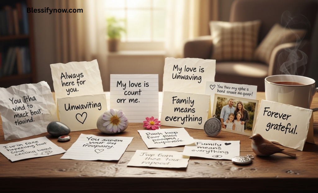 Trust Messages for Family and Loved Ones