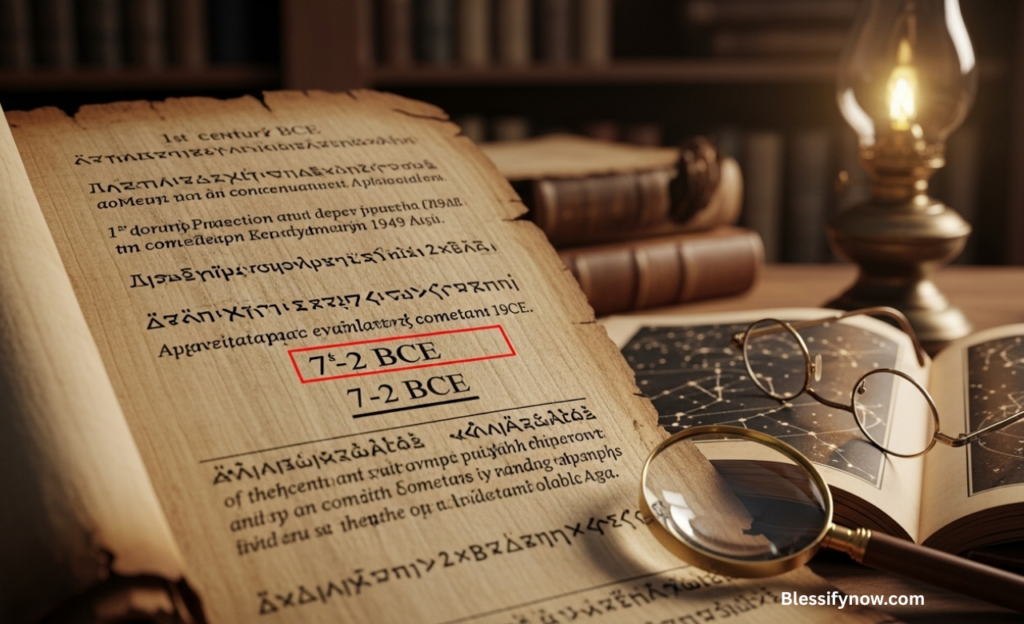 What Is the Exact Birth Year of Jesus Based on Scholarly Research?