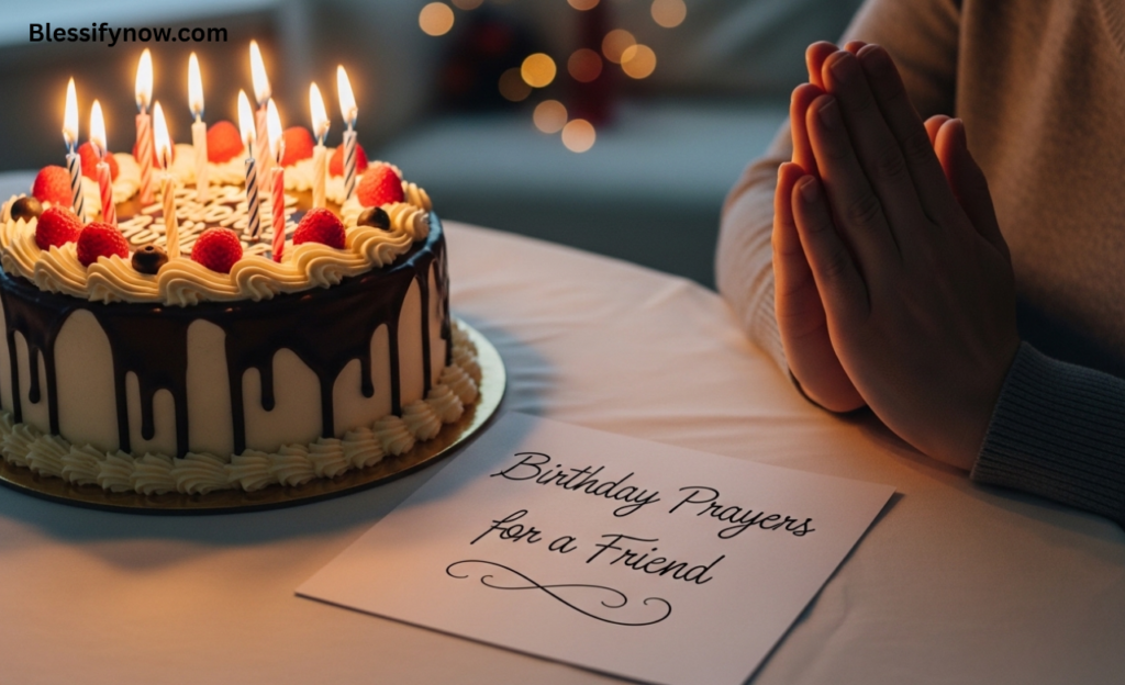 Birthday Prayers for a Friend