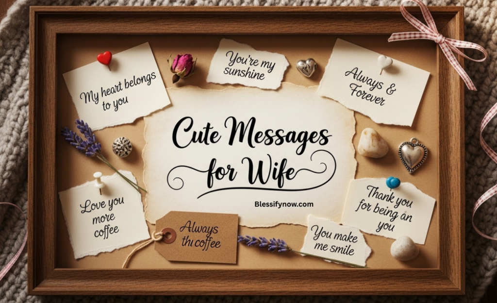 cute messages for wife