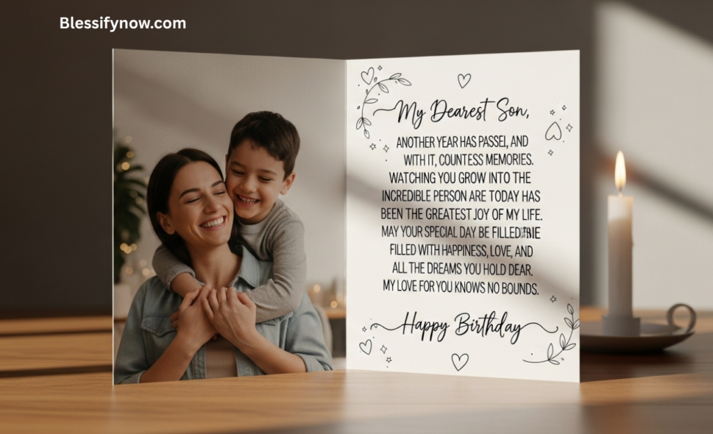 emotional birthday wishes for son