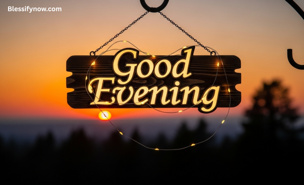  good evening 