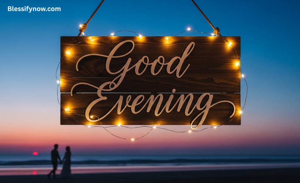  good evening message for her