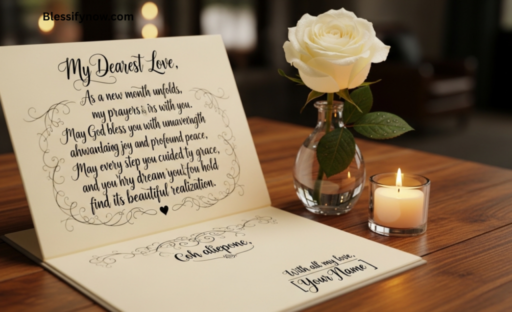 Heart Touching New Month Prayers for My Boyfriend