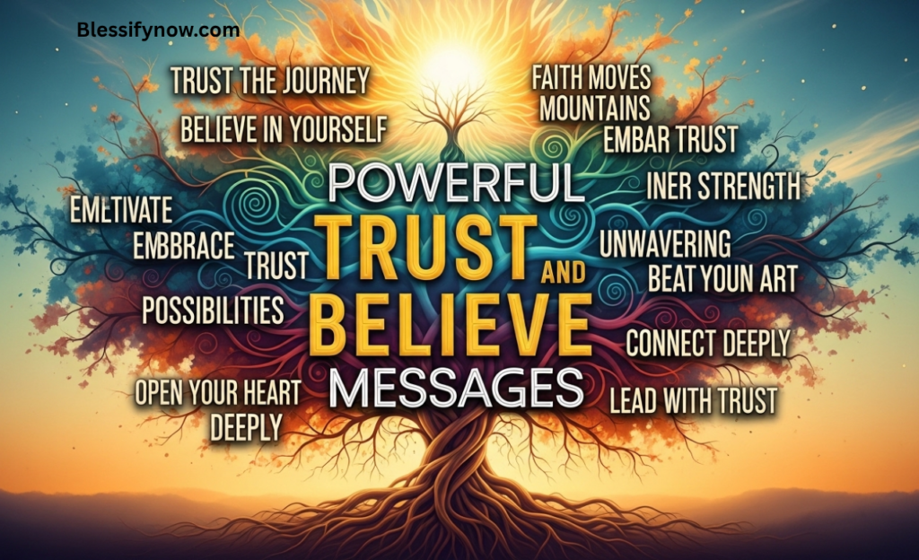 Powerful Trust and Believe Messages