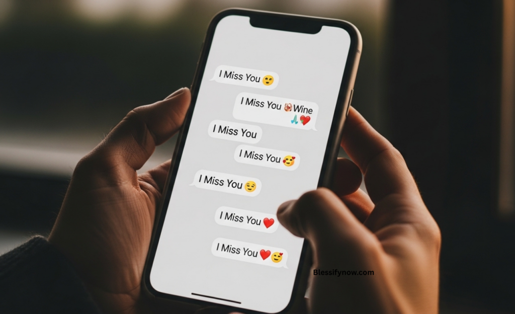 Short and Sweet I Miss You Texts for Her