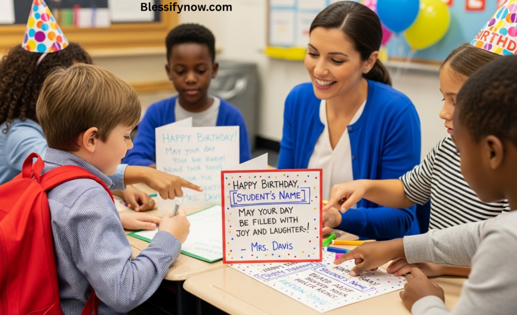  teacher to student birthday messages 