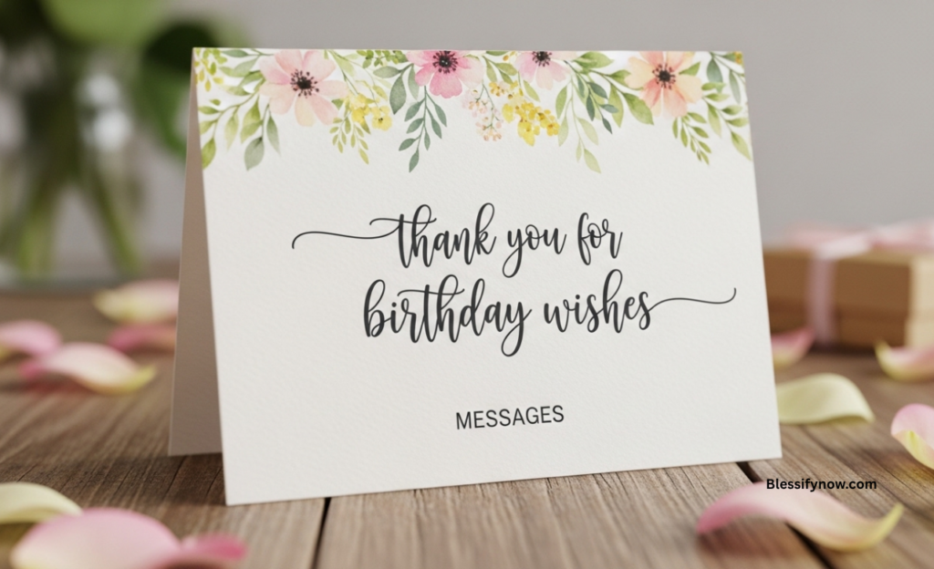 thank you for birthday wishes messages