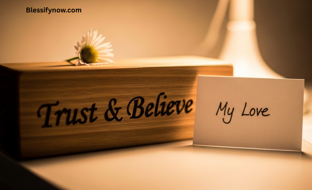 Trust and Believe Messages for Him (Boyfriend / Husband)