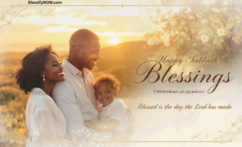 African American Happy Sabbath Blessings and Quotes