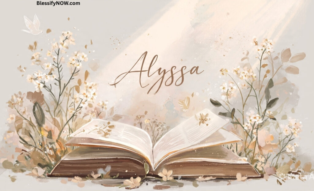 Alyssa Name Meaning in the Bible