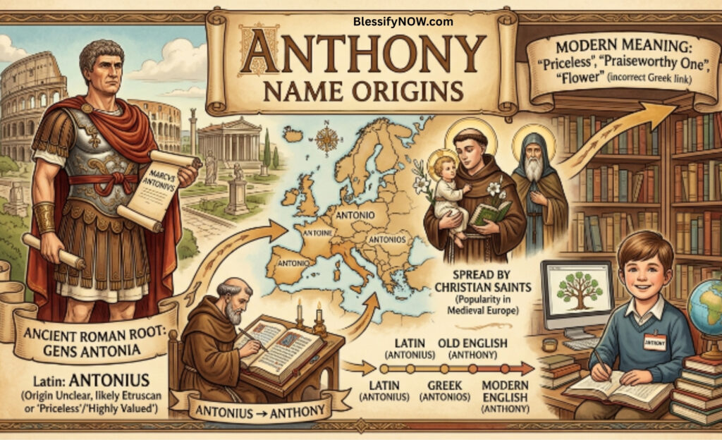 Anthony name origins