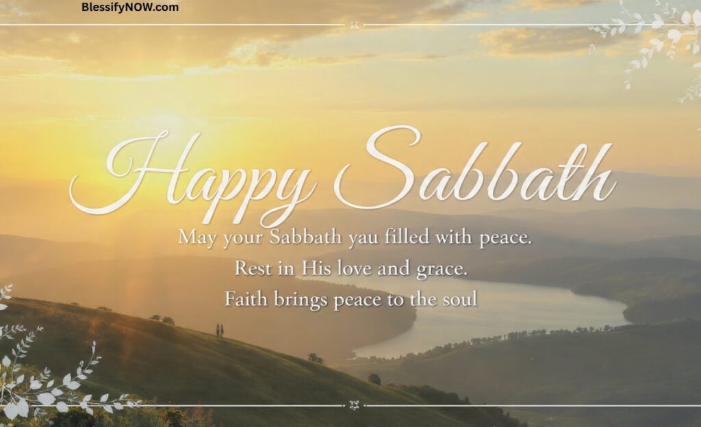 Beautiful Happy Sabbath Quotes Filled With Peace and Faith