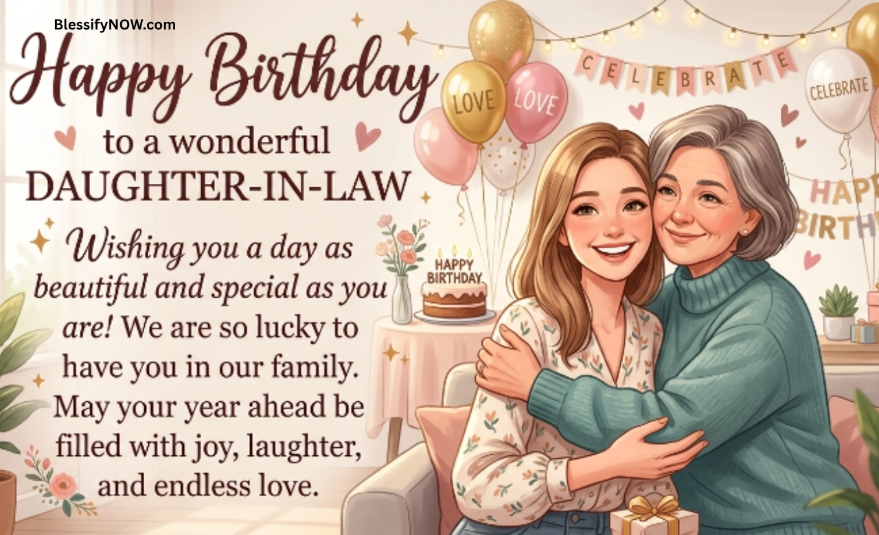 Birthday Wishes for Daughter-in-Law
