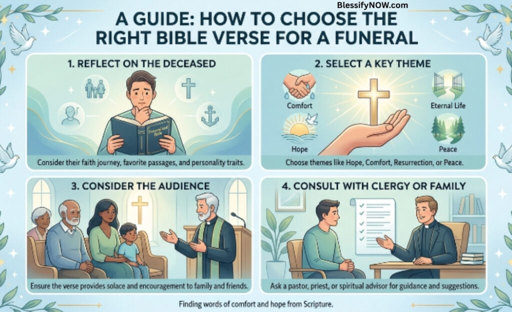 How to Choose the Right Bible Verse for a Funeral