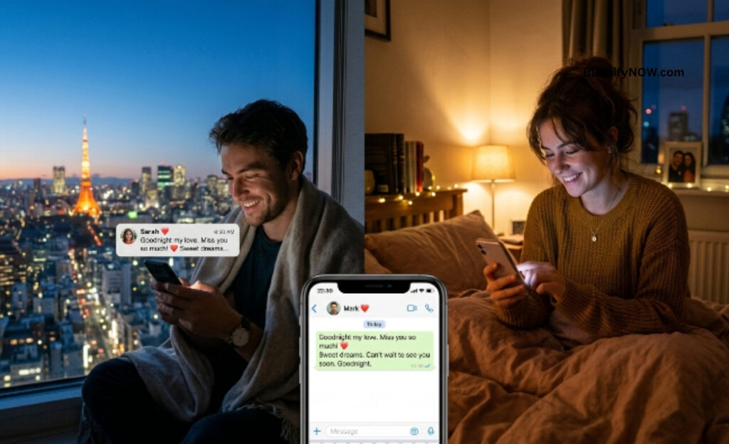 Long Distance Good Night Messages