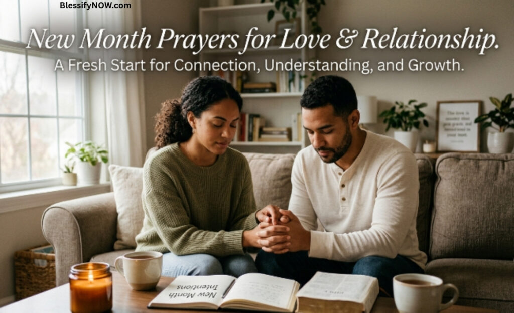 New Month Prayers for Love and Relationship