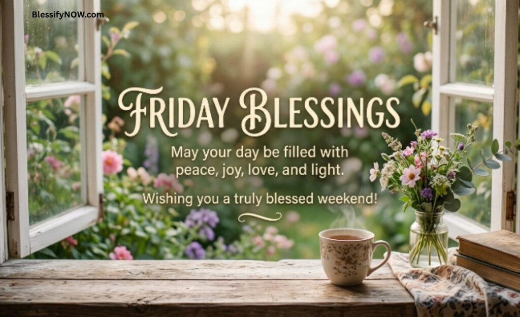 Short Friday blessings quotes