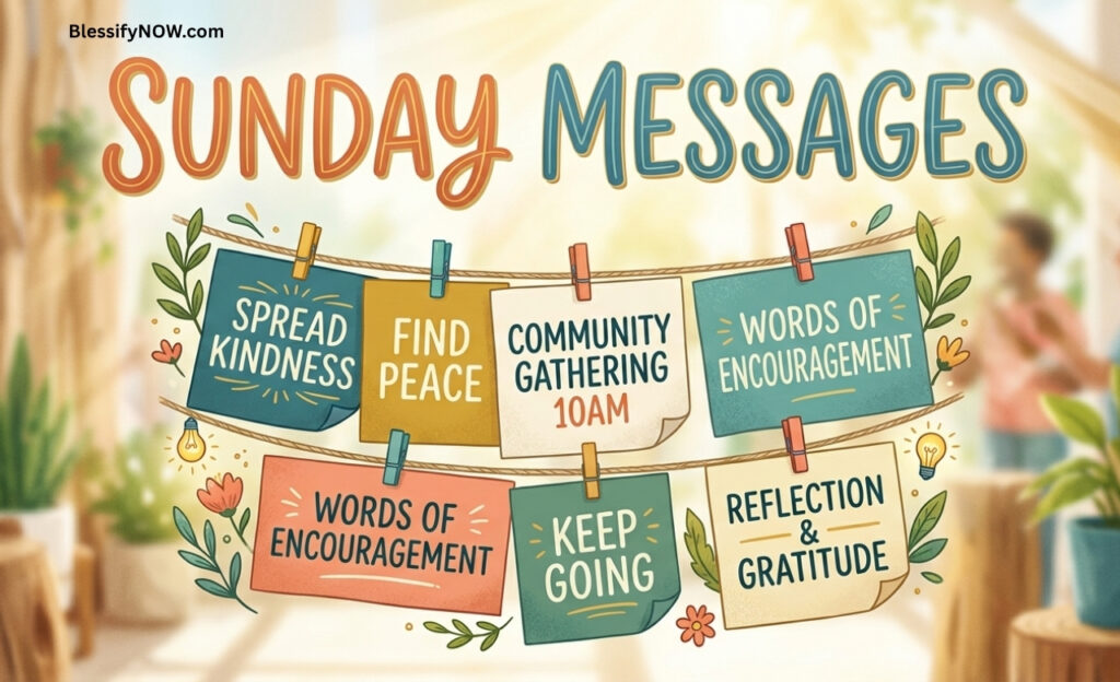 Sunday Messages