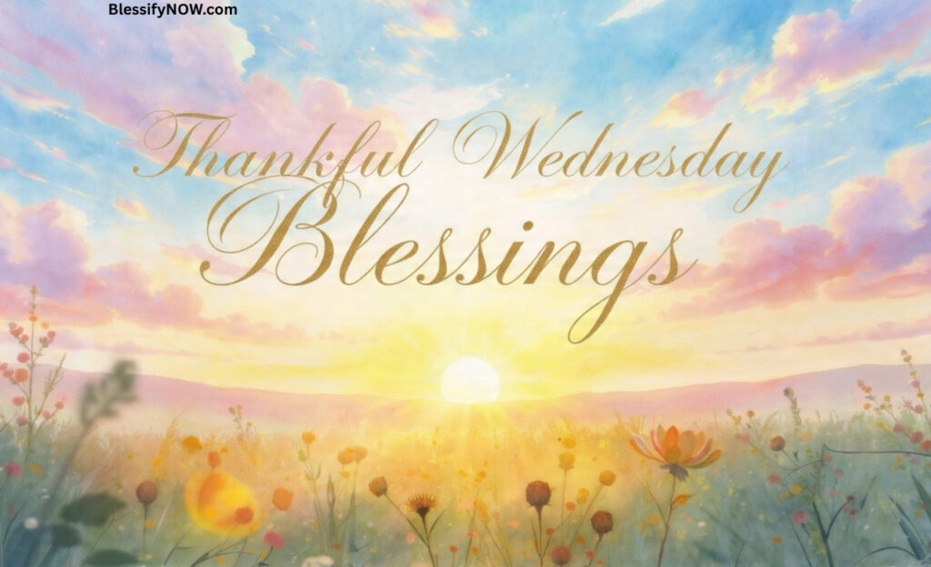Thankful Wednesday Blessings