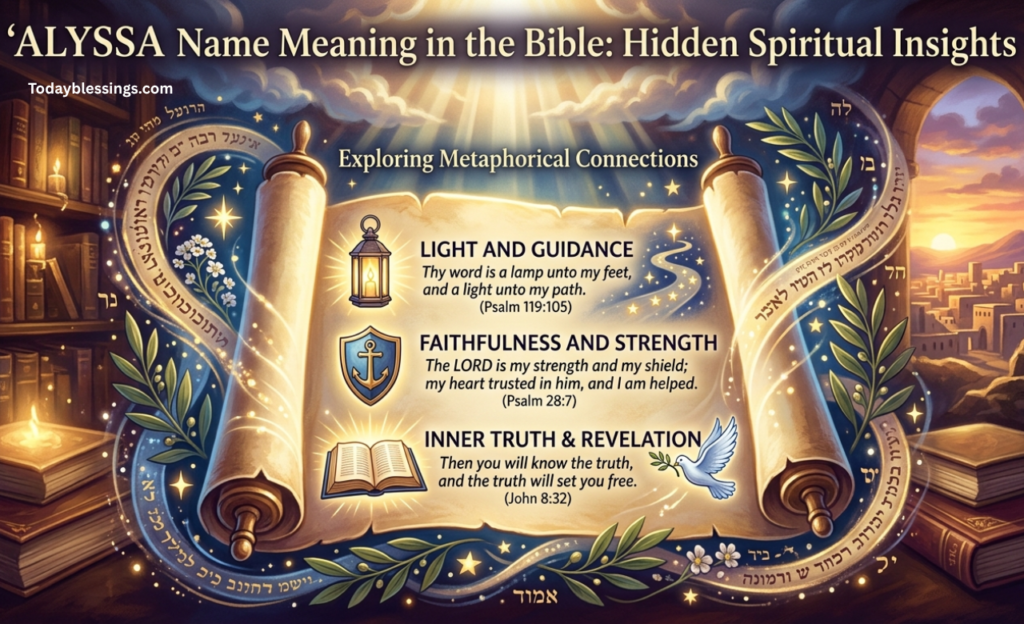 Alyssa Name Meaning in the Bible: Hidden Spiritual Insights