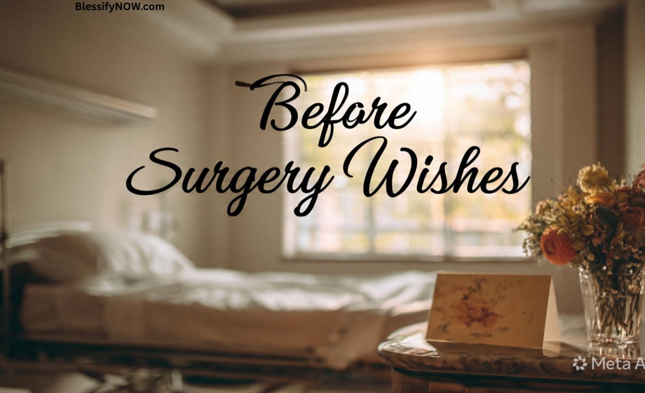 Before Surgery Wishes