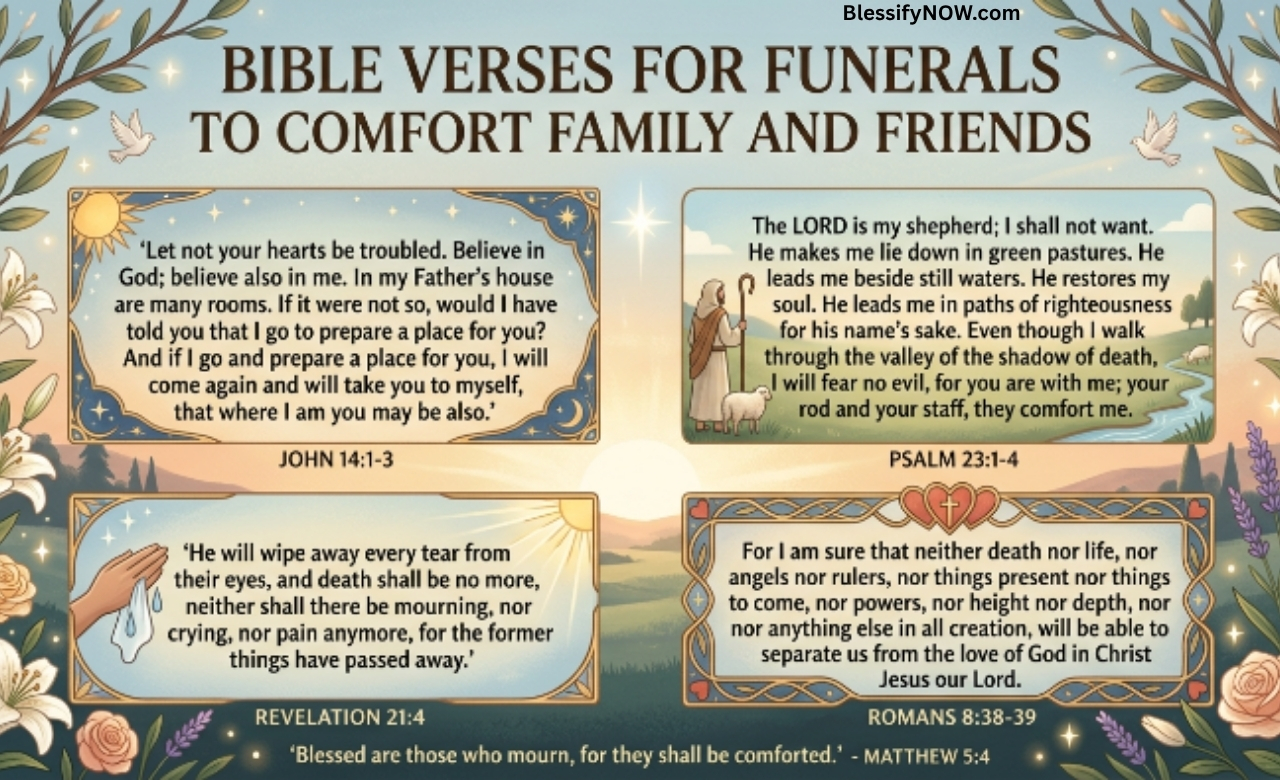 Bible Verses for Funerals