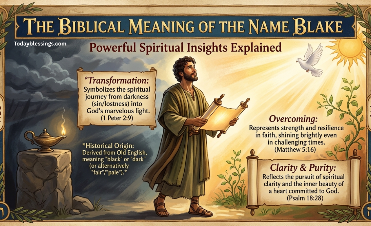 Biblical Meaning of the Name Blake: Powerful Spiritual Insights Explained