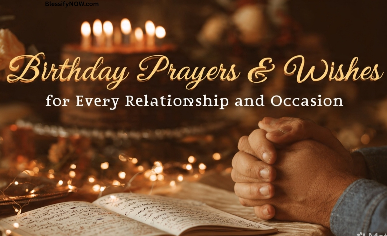 Birthday Prayers & Wishes for Every Relationship and Occasion