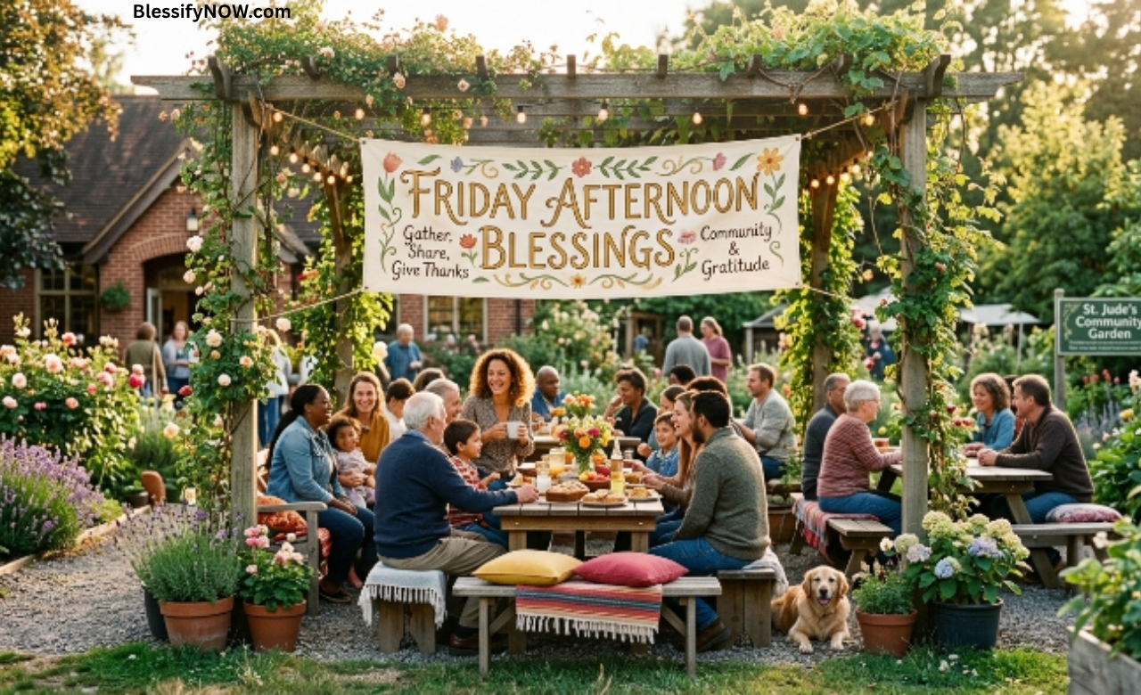 Friday Afternoon Blessings