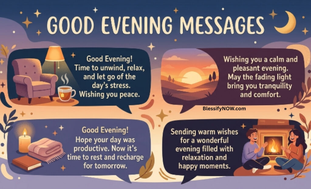 Good Evening Messages