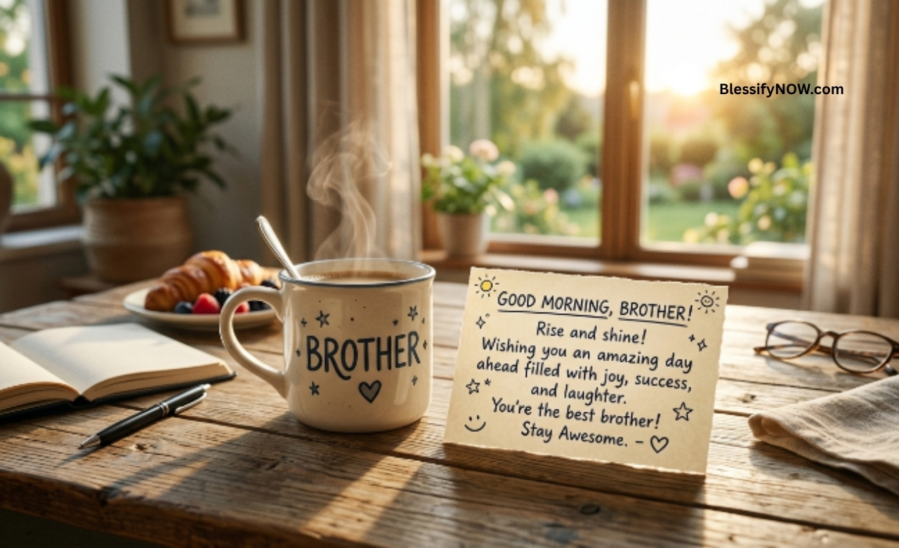Good Morning Brother Messages
