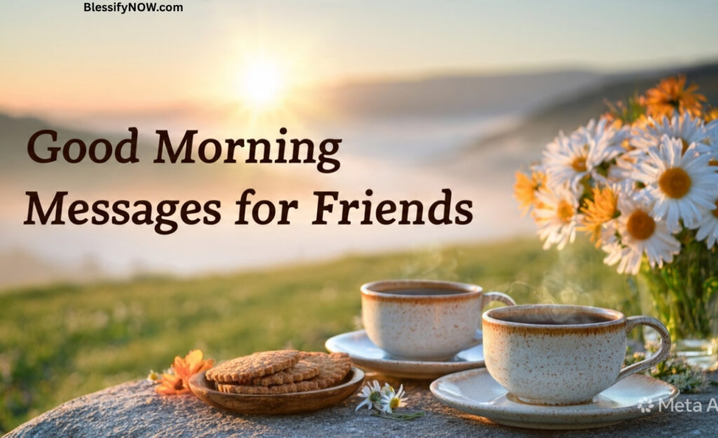 Good Morning Messages for Friends