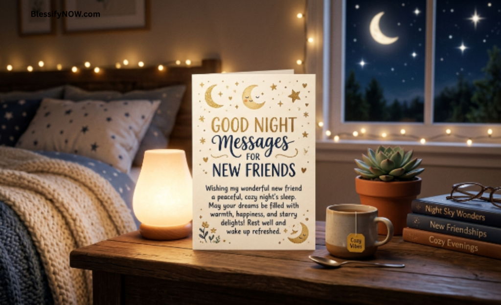 Good Night Messages for New Friends