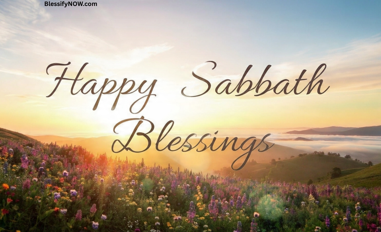 Happy Sabbath Blessings