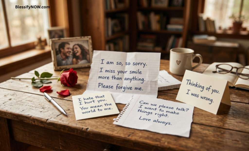 Heart Touching Apology Messages for Your Love