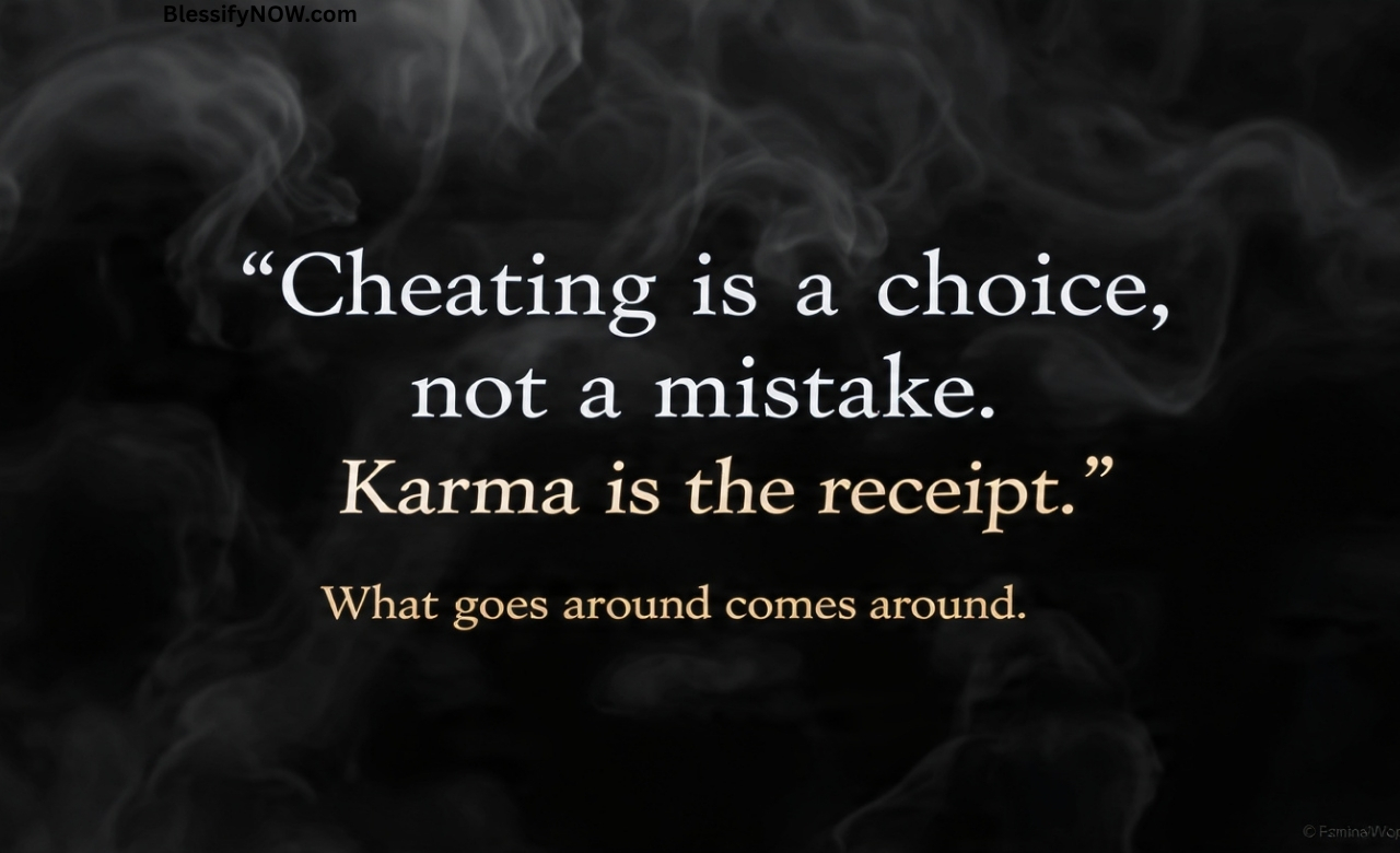 Karma Cheating Quotes