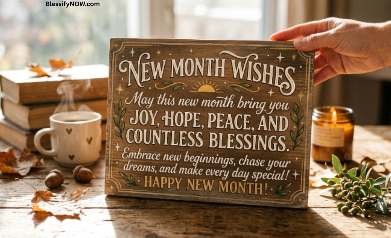 New Month Wishes for My Love