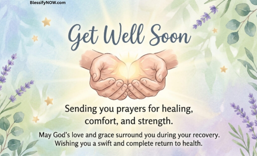 prayer get well soon message