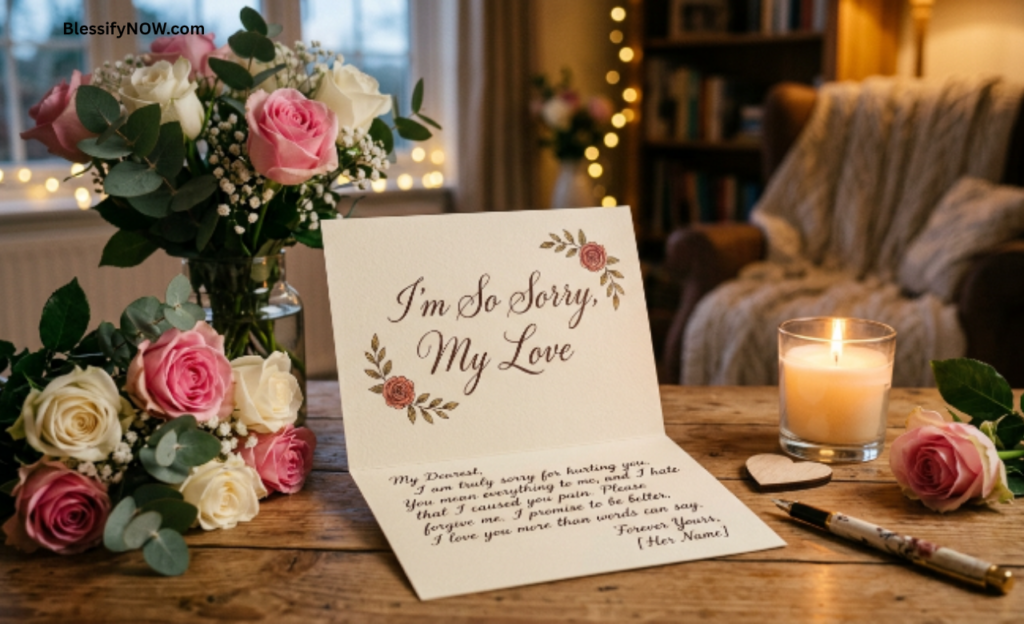 Romantic Sorry Messages for Her
