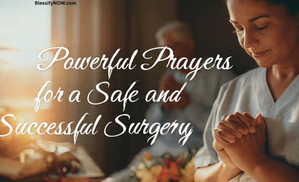 Powerful Prayers for a Safe and Successful Surgery