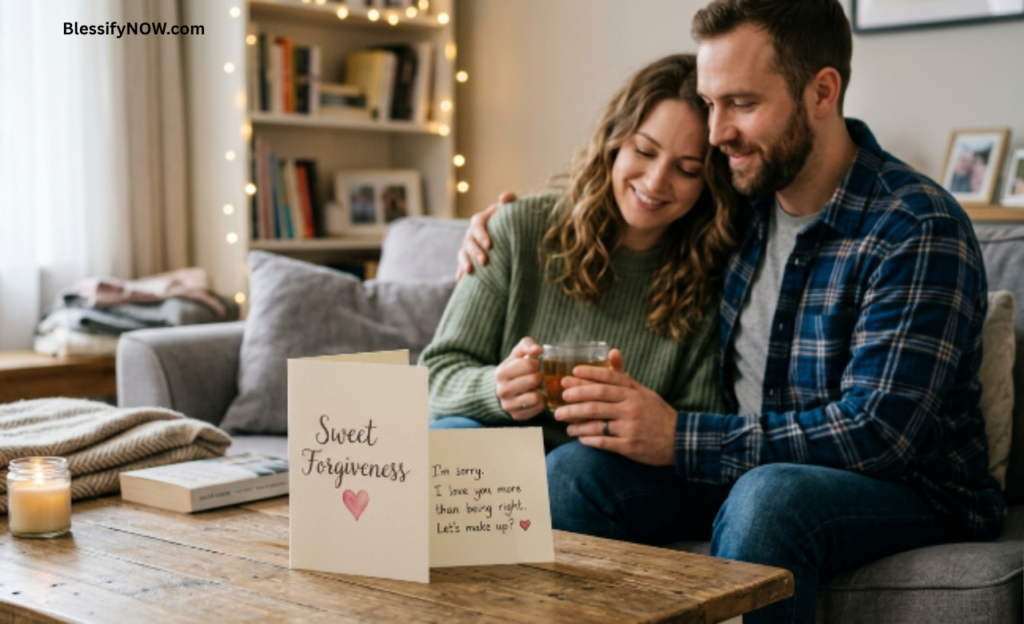 Sweet Forgiveness Messages for Couples
