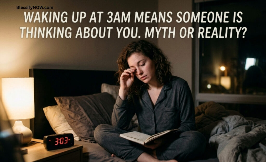 Waking Up at 3AM Means Someone Is Thinking About You . Myth or Reality?