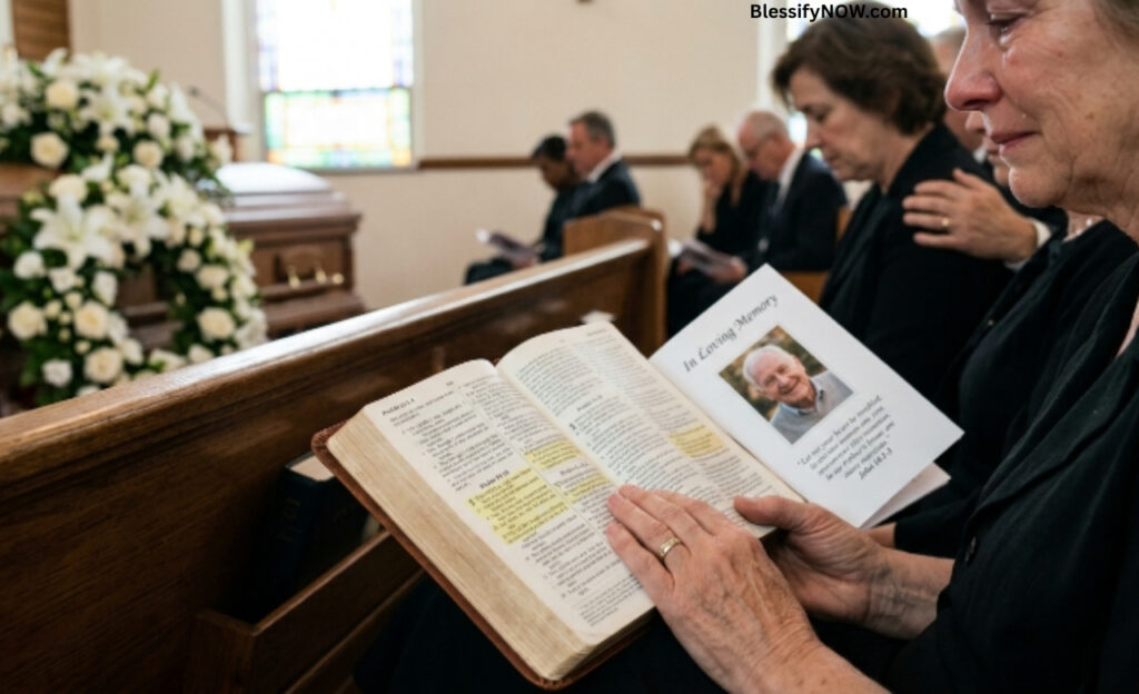 Bible Verses Bring Comfort at Funerals