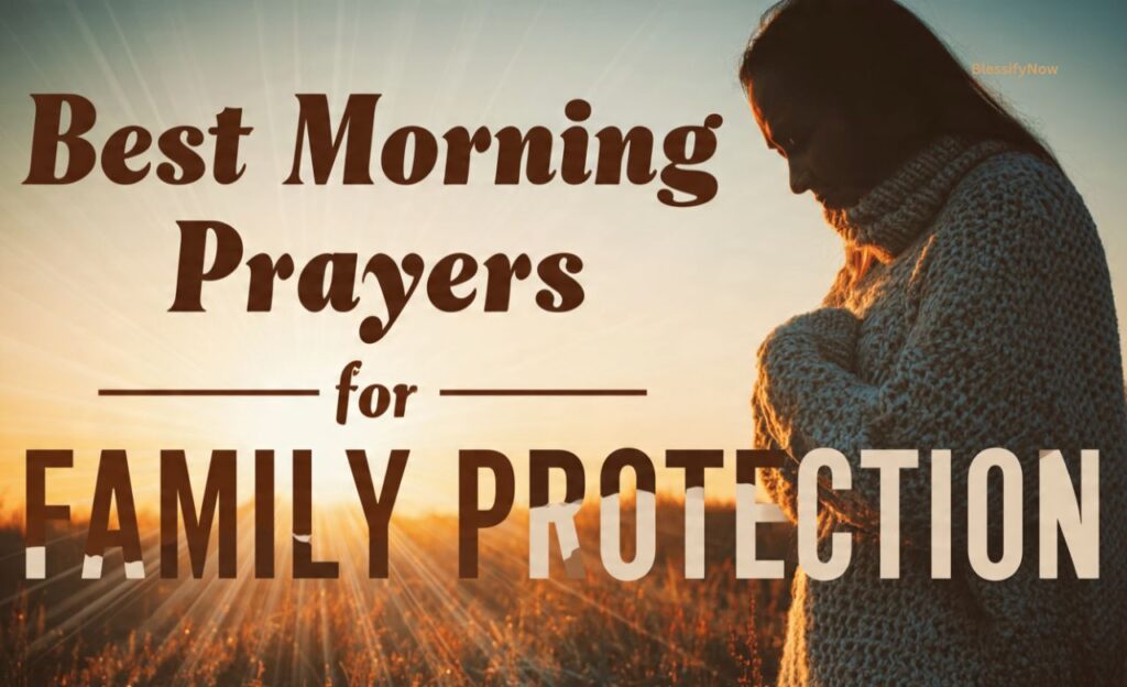 Best Morning Prayers for Family Protection