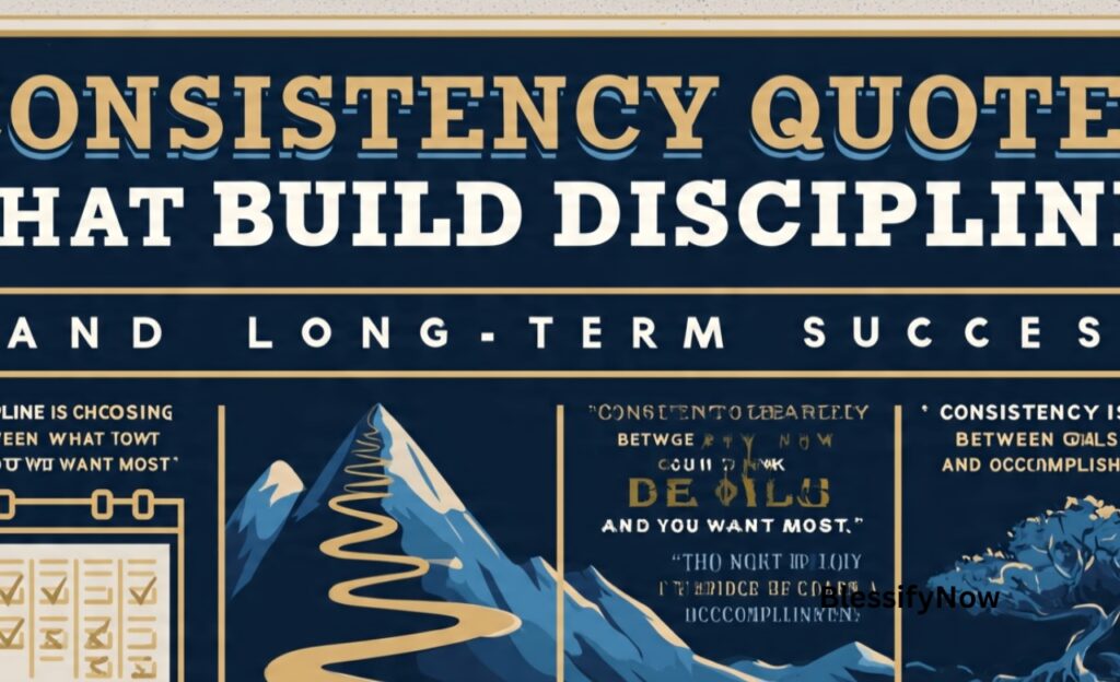 Consistency Quotes That Build Discipline and Long-Term Success