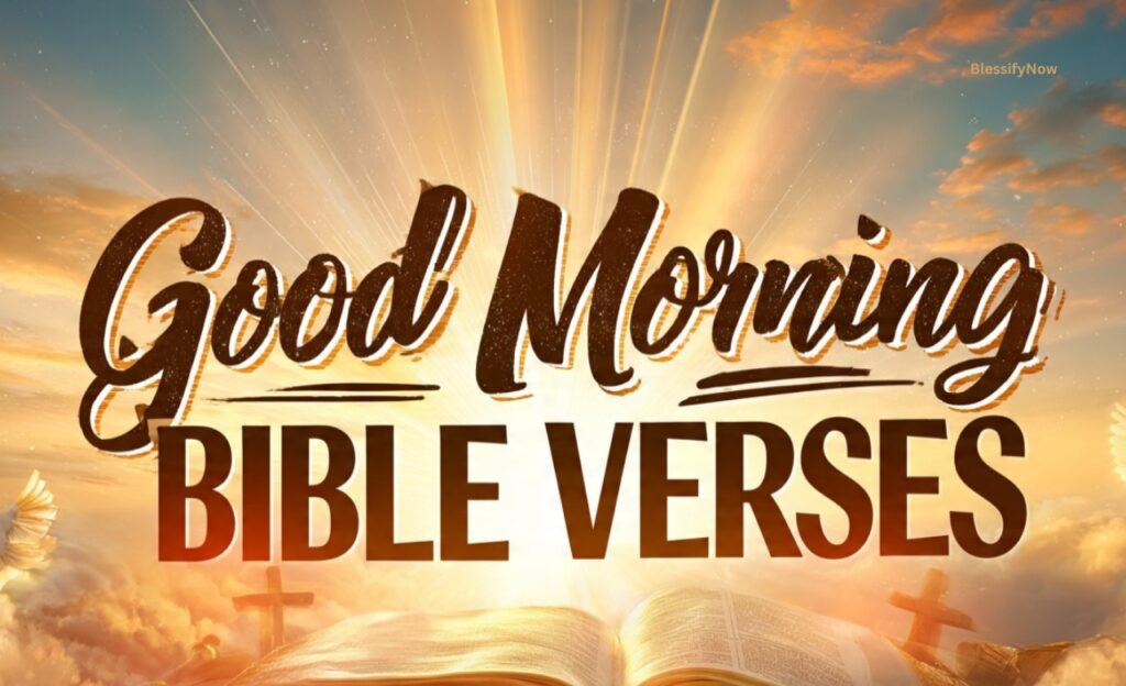 Good Morning Bible Verses