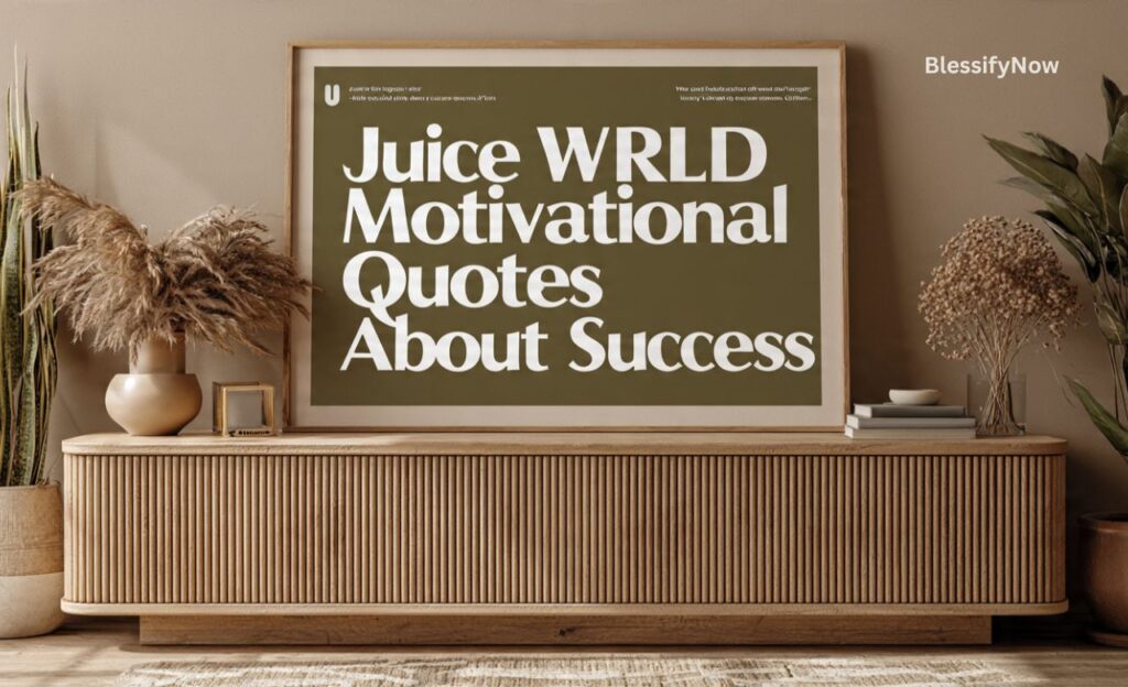 Juice WRLD Motivational Quotes About Success